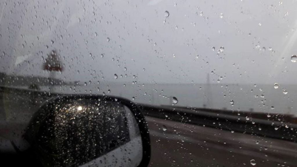El alerta por lluvias rige para Chubut y Santa Cruz.