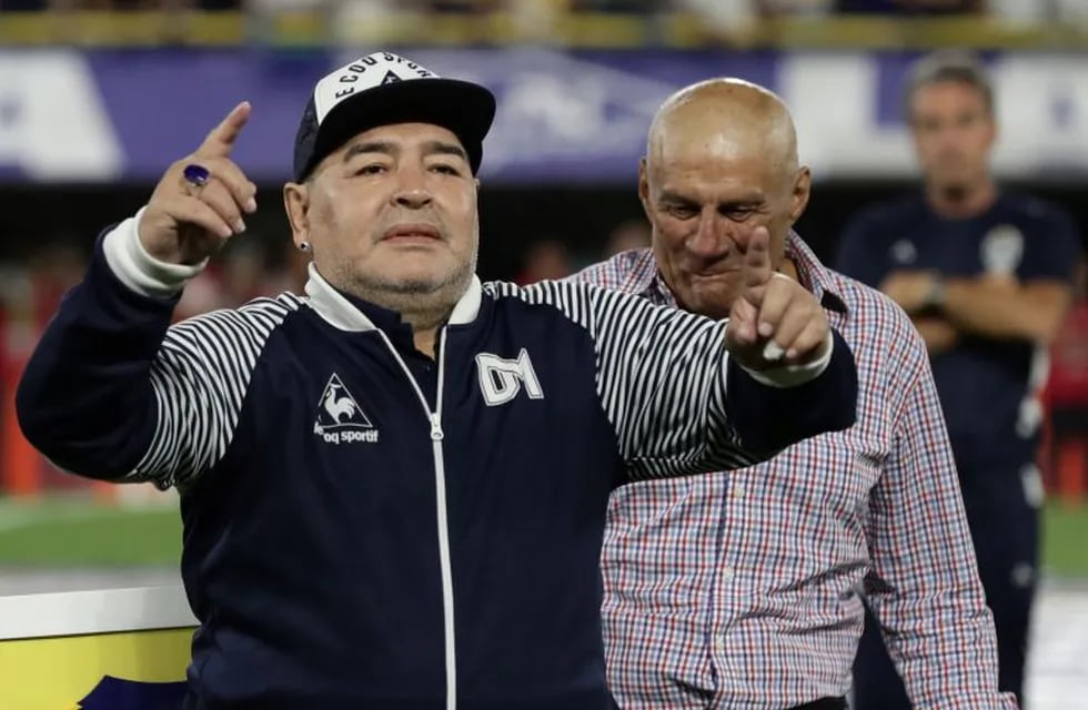 Diego Maradona (Photo by ALEJANDRO PAGNI / AFP)