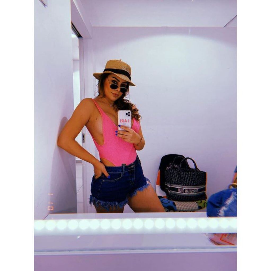 Larissa Riquelme se cuida la piel y da consejos (Instagram)