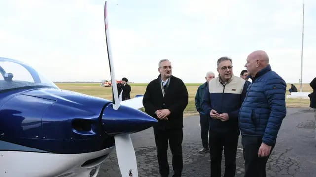 El Aero Club de Rafaela presentó su nuevo avión