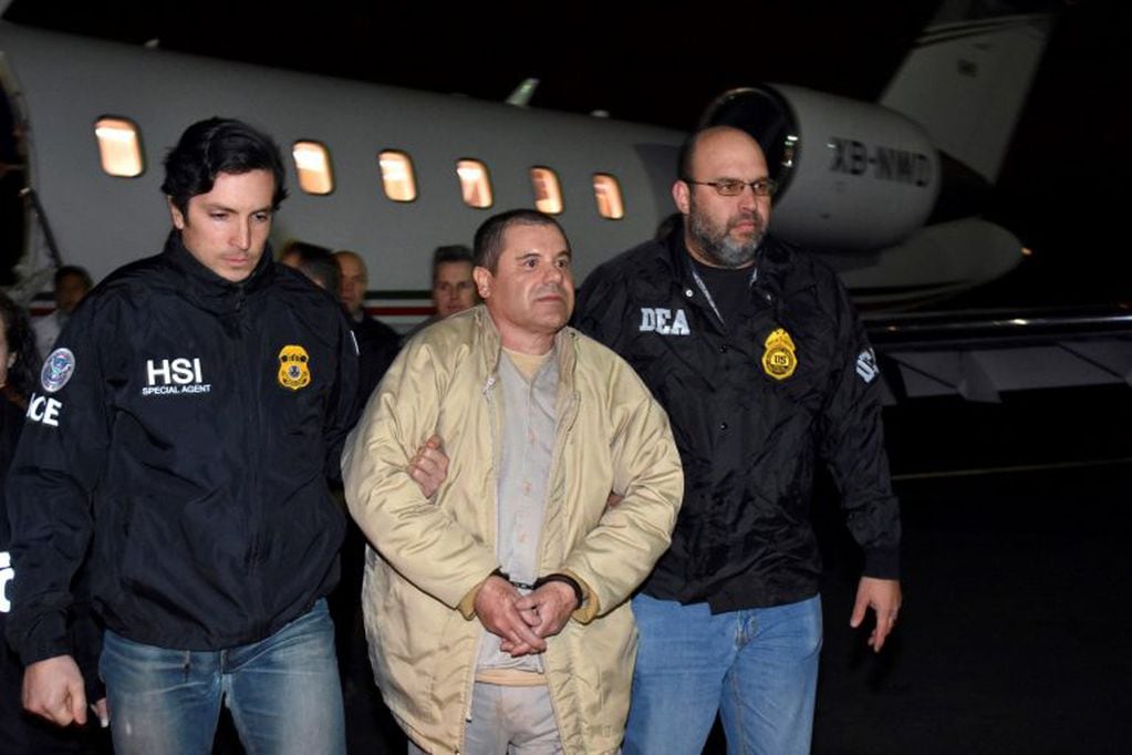 "El Chapo" Guzmán, detenido. (AP)