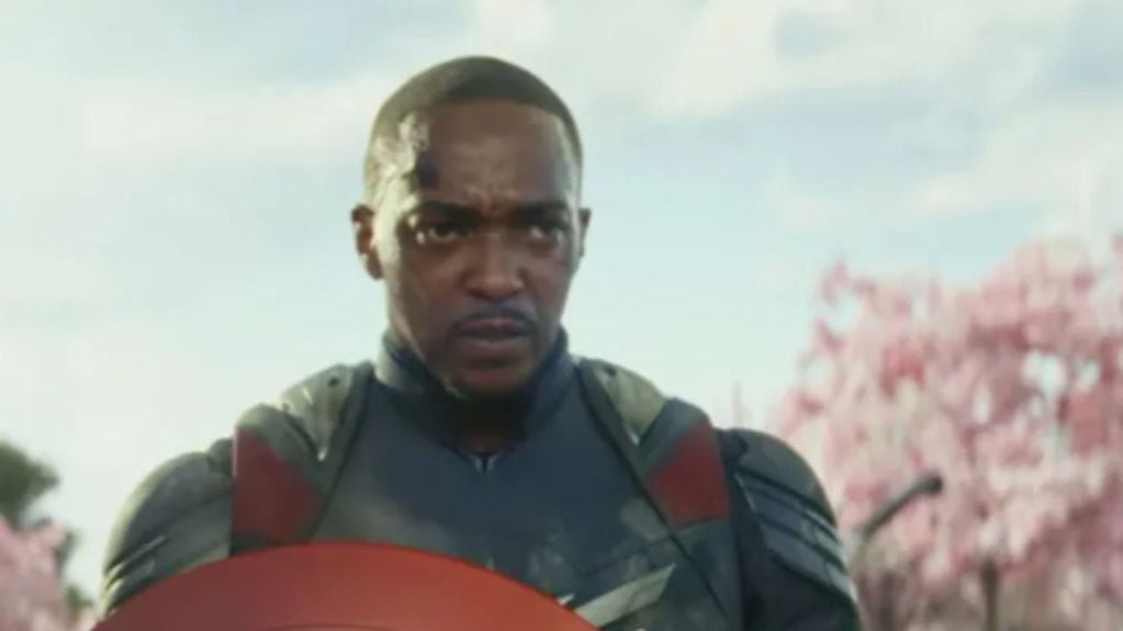 Anthony Mackie como Sam Wilson, enuevo Capitán América.