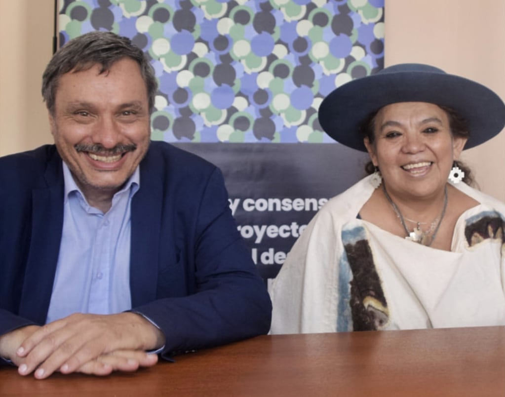 Rodolfo Tecchi y Magda Choque Vilca, la fórmula de "Jujuy tiene futuro" para el 7 de mayo.