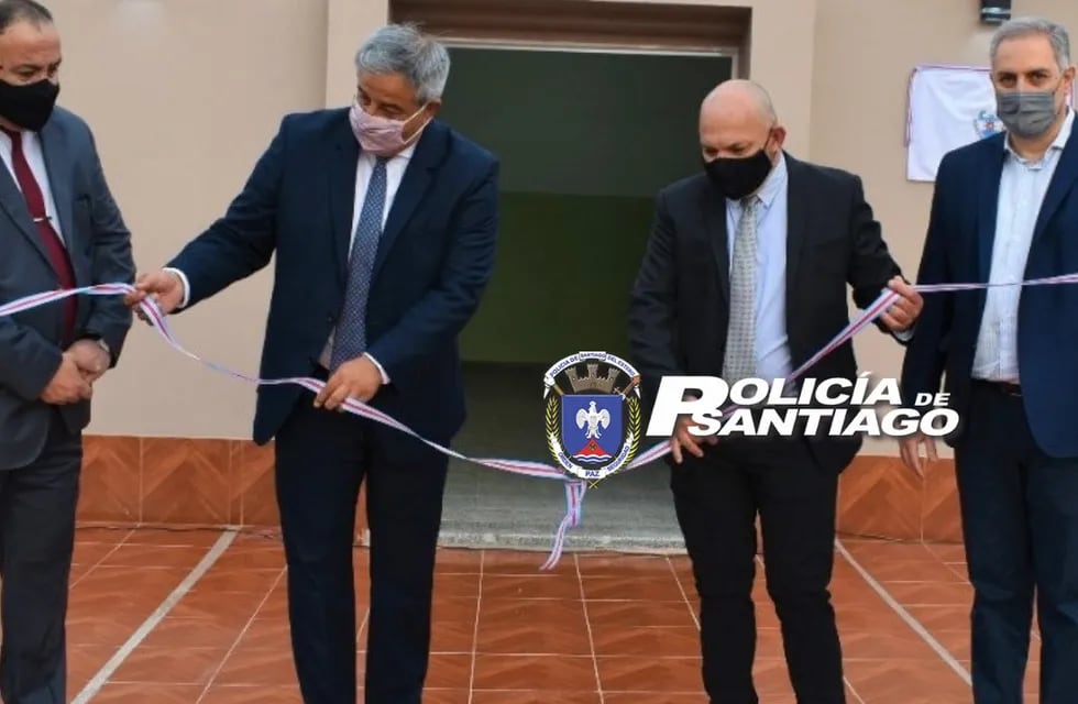 Inauguraron la nueva comisaría de Los Núñez.