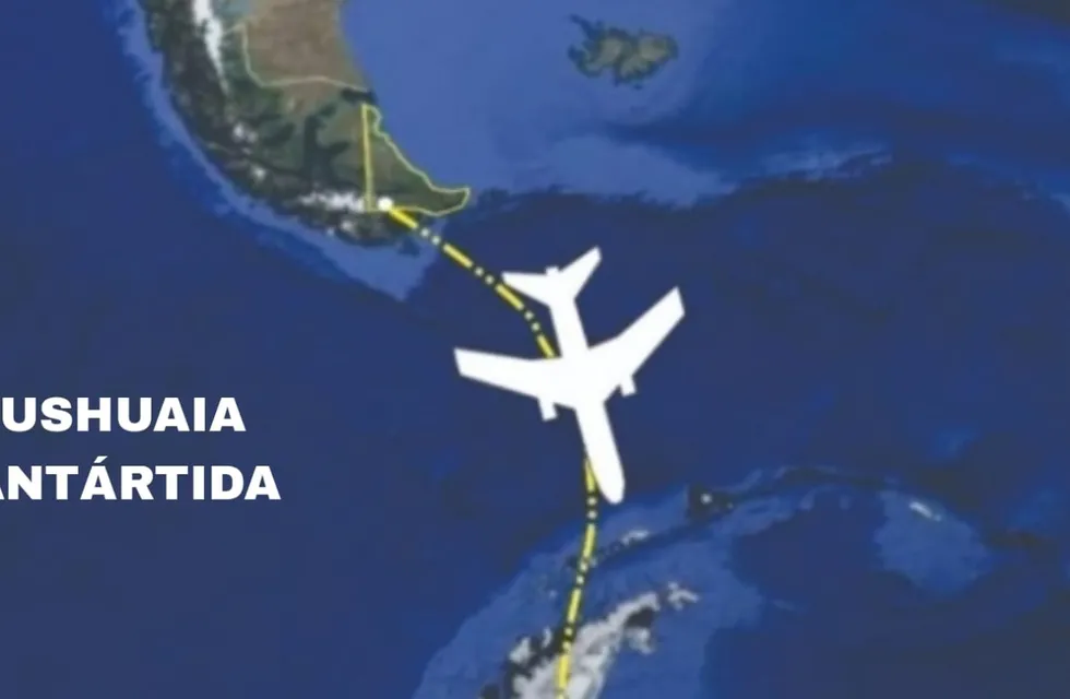 Buscan establecer la conexión aérea entre Ushuaia y la Antártida