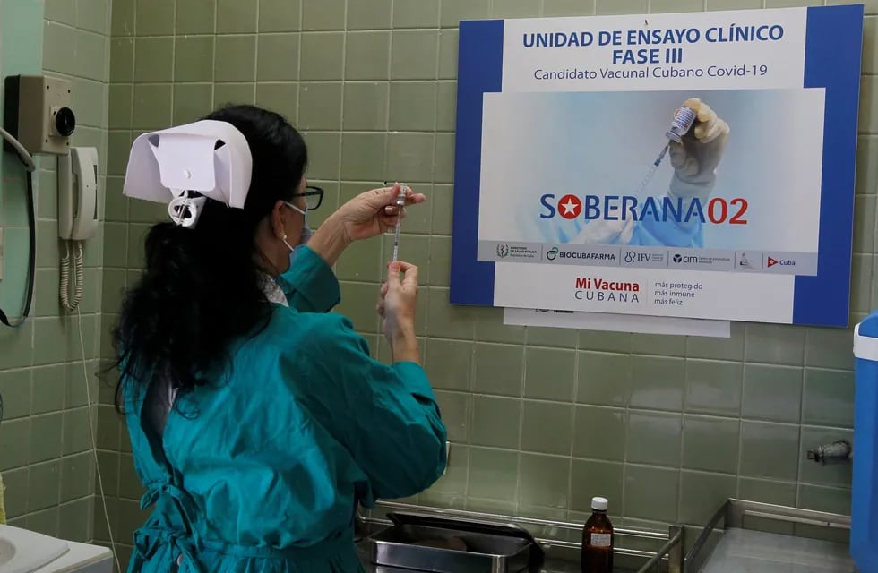 La Soberana 02, una de las vacunas cubanas.