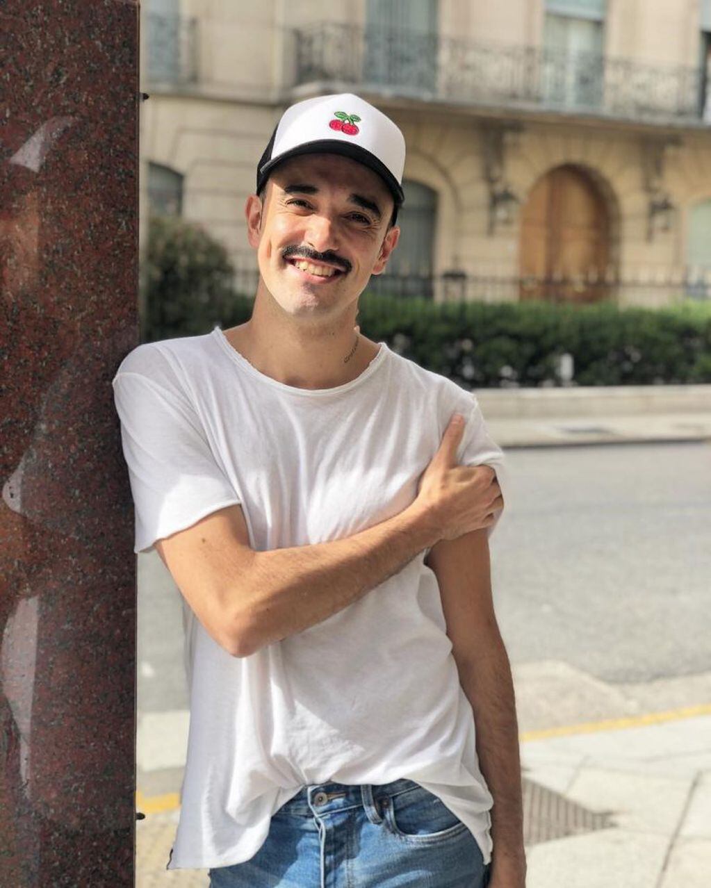 Abel Pintos con su nuevo look (Foto: Instagram)