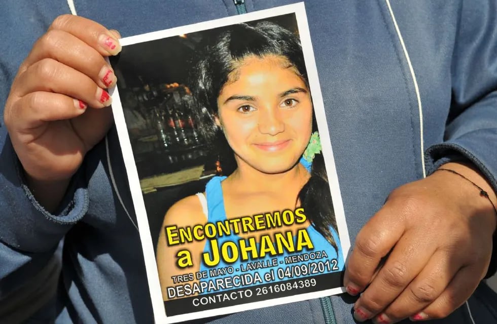 Johana Chacón, desaparecida en tres de Mayo, Lavalle, el 4 de septiembre de 2012.