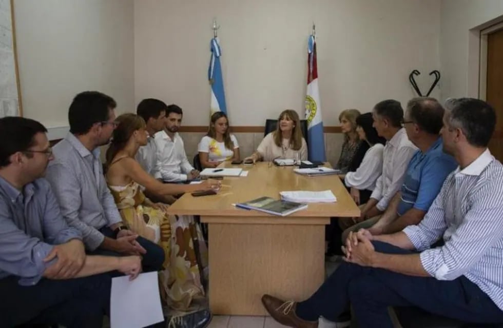 Los concejales de la ciudad se reunieron con la fiscal Ángela Capitanio (web)