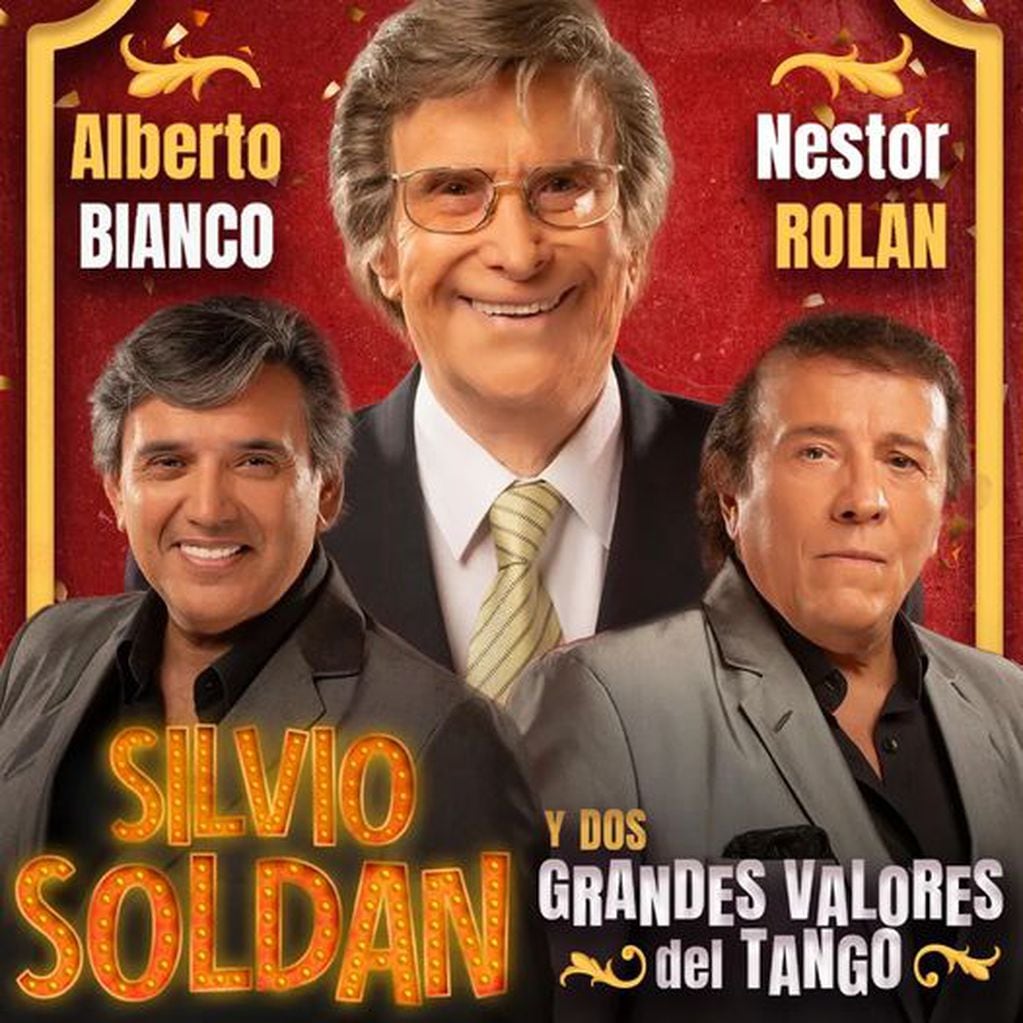 Silvio Soldán y su show: "Los grandes valores del tango"