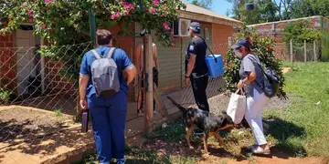 Campaña de vacunación contra la fiebre amarilla en Puerto Iguazú