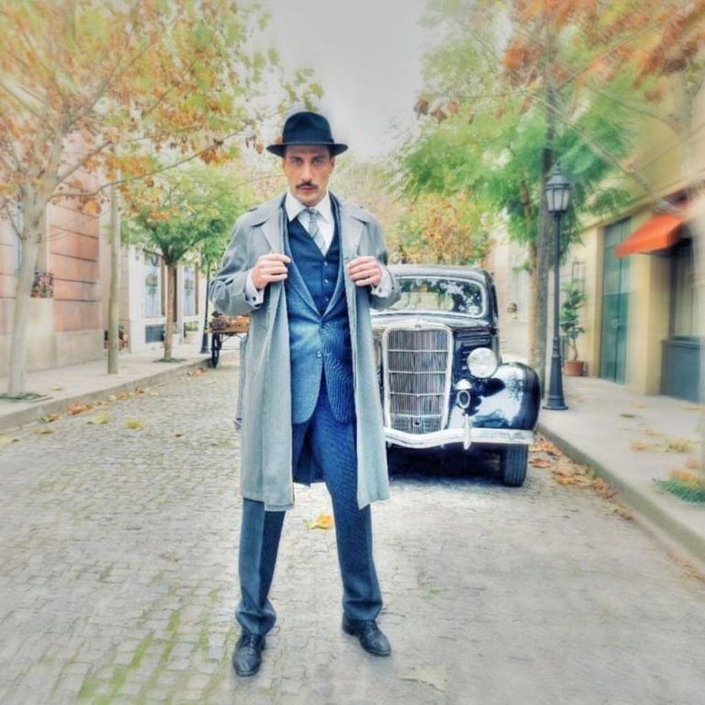 Luciano Cáceres interpreta al comisario Julio Salaberry en "Argentina, tierra de amor y venganza" (Foto: Instagram/ @lucianocaceresok)
