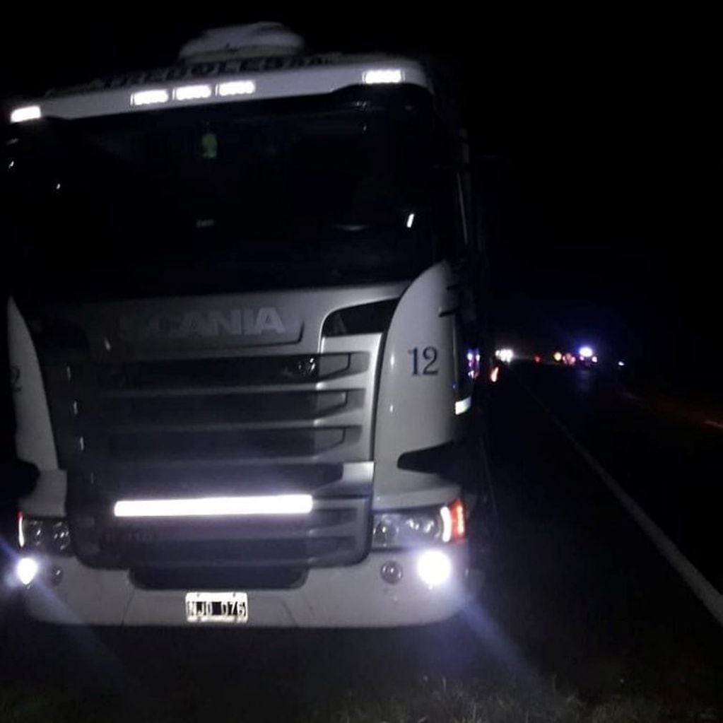 Accidente en ruta 19 km 216 entre El Tio y El Fuertecito
