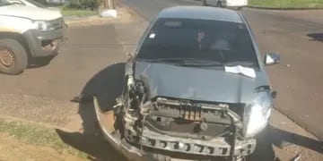 Accidente vial en Posadas dejó un saldo de daños materiales