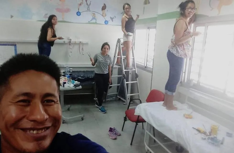 Invitan a voluntarios para pintar la sala de quimio del Materno Infantil salteño (WEb)