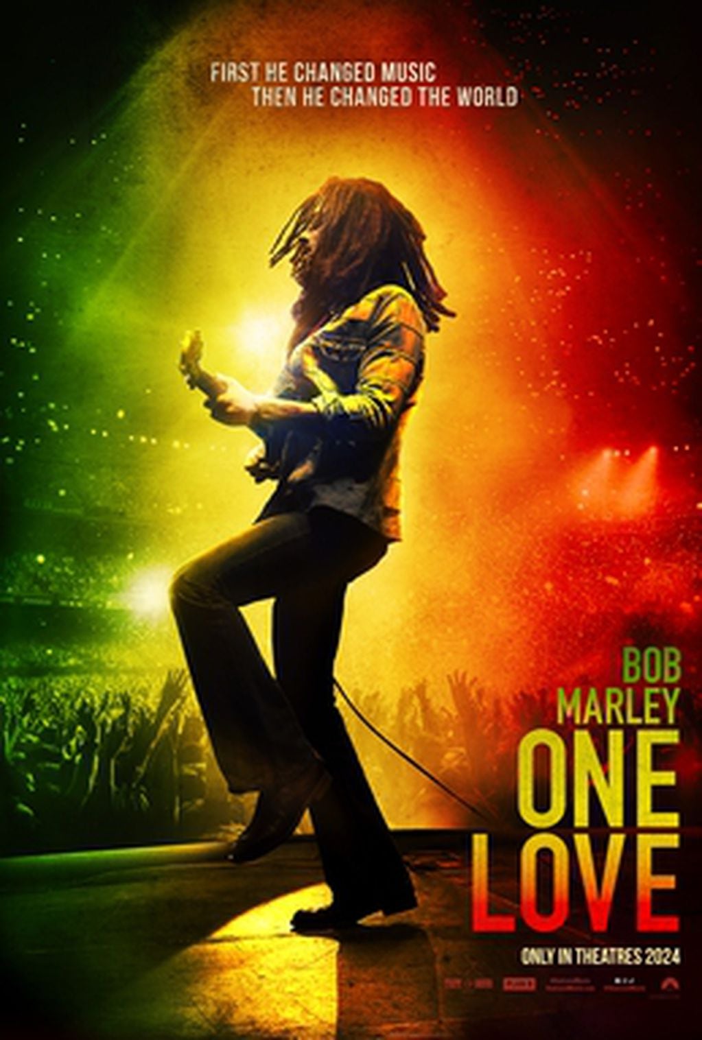 Bob Marley: One Love, la nueva película sobre el cantante jamaiquino.