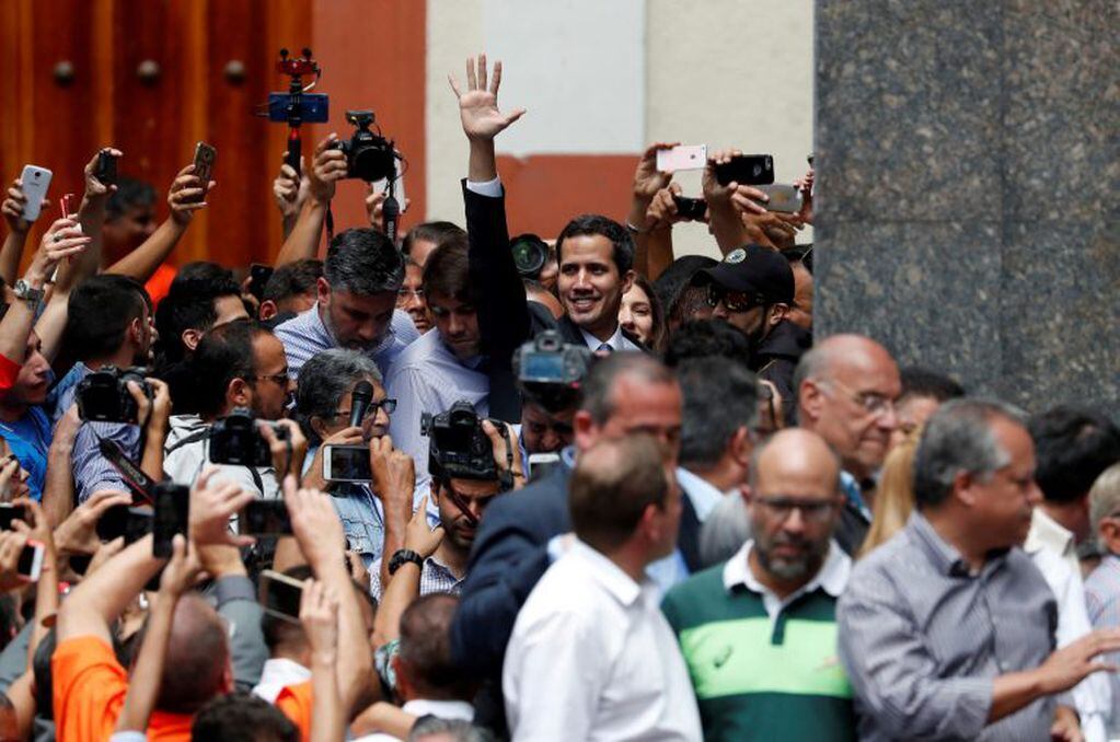 Juan Guaidó: "Venezuela despertó de una pesadilla" (REUTERS)