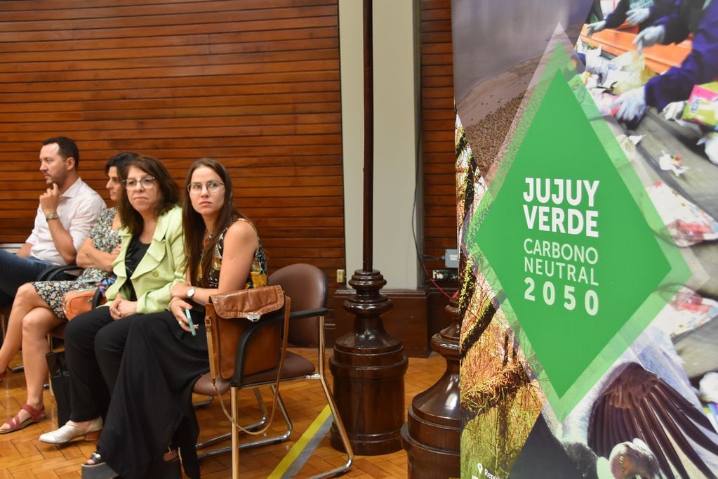 Profesionales del Ministerio de Ambiente expusieron los diferentes temas de la "Formación Integral en Ambiente con Perspectiva de Desarrollo Sostenible y Cambio Climático" en la Legislatura de Jujuy.