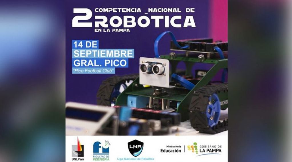 Liga Nacional de Robótica en General Pico (Gobierno de La Pampa)