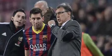 Messi recibió elogios de su DT. (Foto: AP)