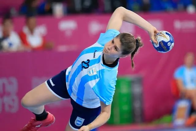Jugadora de Handball femenino