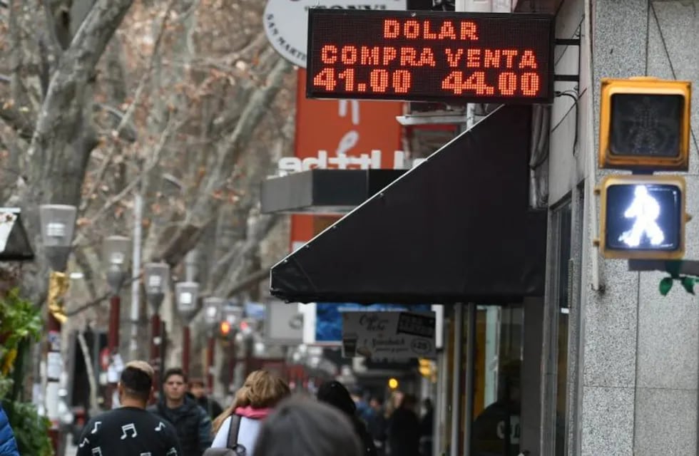 El dólar cotiza a $44 en Mendoza