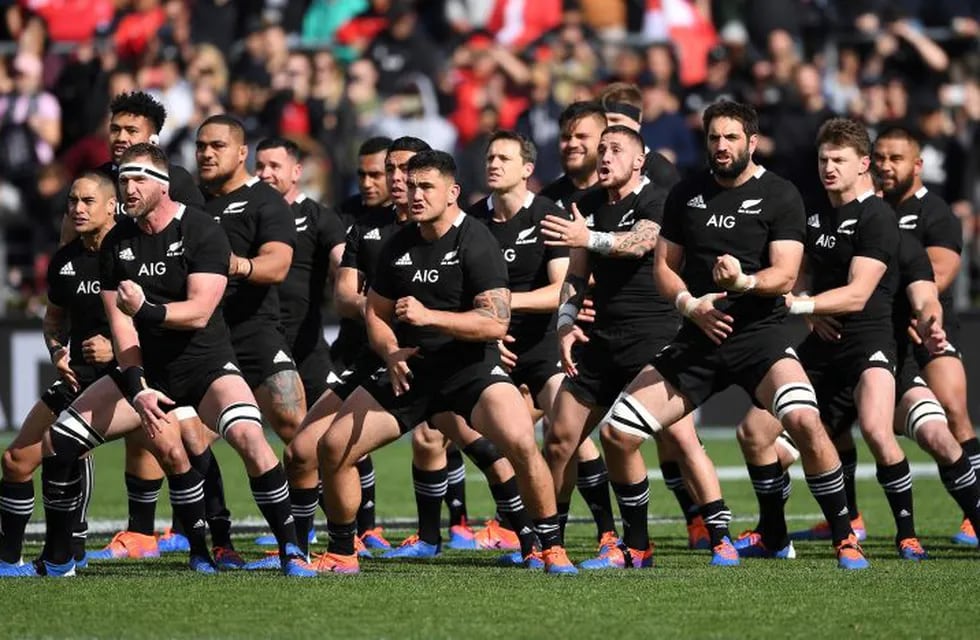 Mundial de rugby: Luke Jacobson es baja en los All Blacks por conmoción cerebral. (AP)