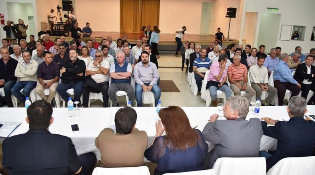 Ziliotto prometió trabajar junto a todos los intendentes (Gobierno de La Pampa)