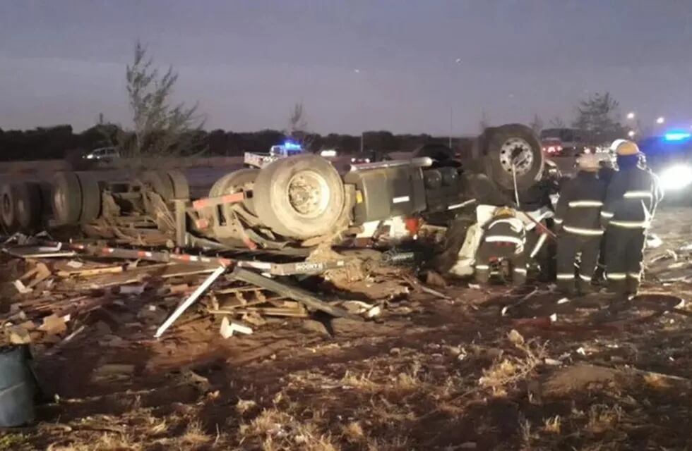 Fatal accidente en la Autopista de las Serranías Puntanas de San Luis