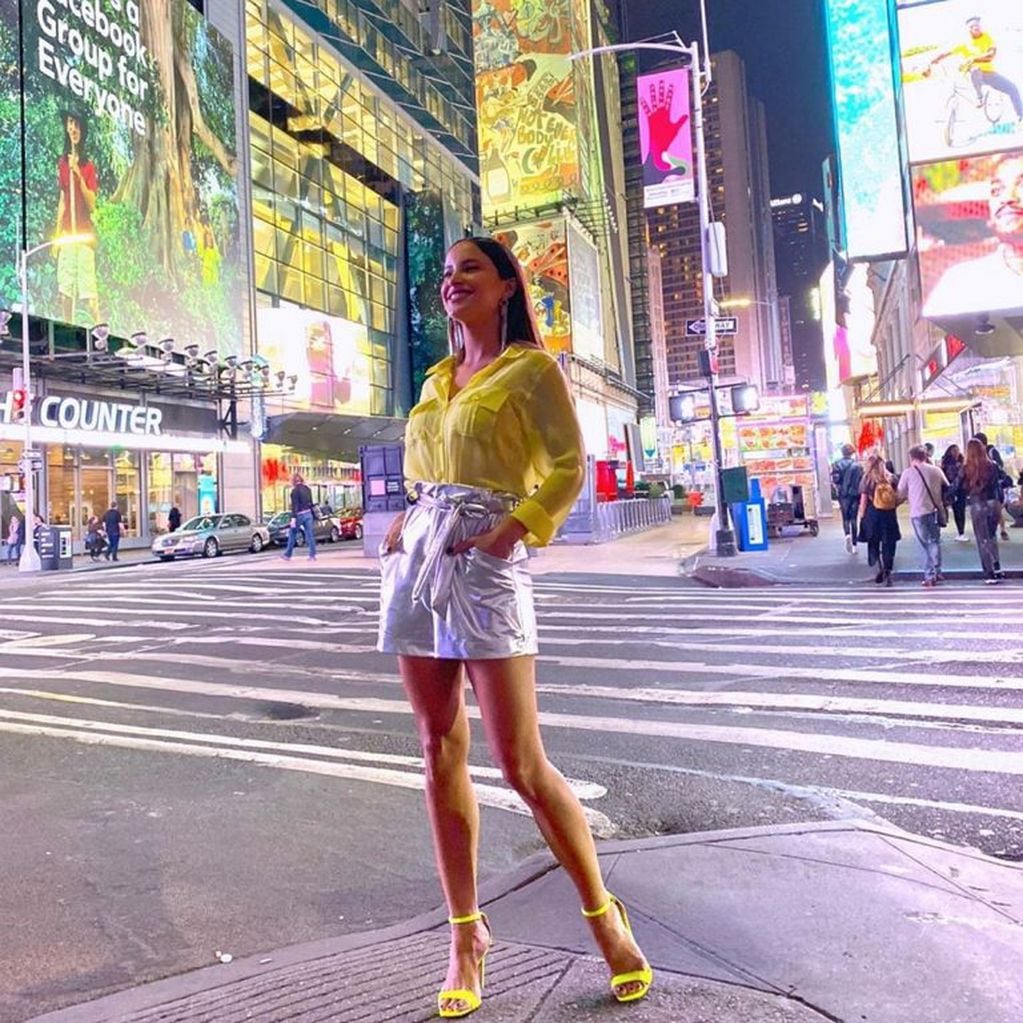 Sofi Morandi y Lourdes Sánchez viajaron a Nueva York y se emocionaron al cumplir un sueño que compartían (Foto: Instagram/ @sofimorandi)
