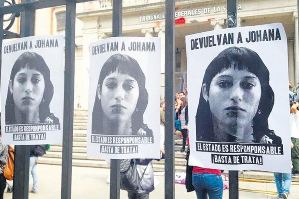 La Plata: manifestación para pedir la inmediata aparición de Johana Ramallo