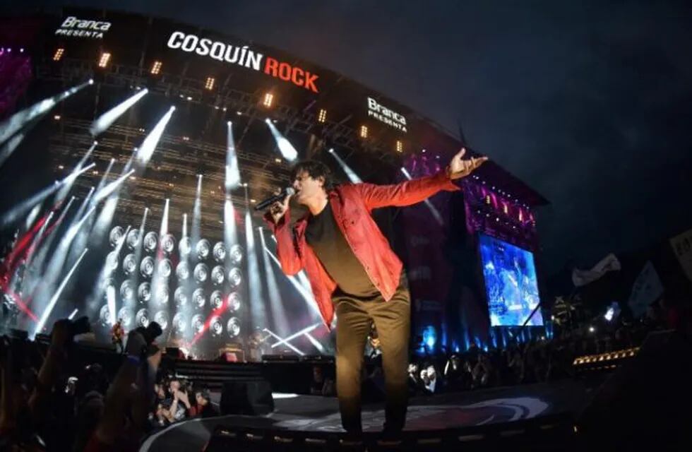 Primera noche del Cosquín Rock 2018.