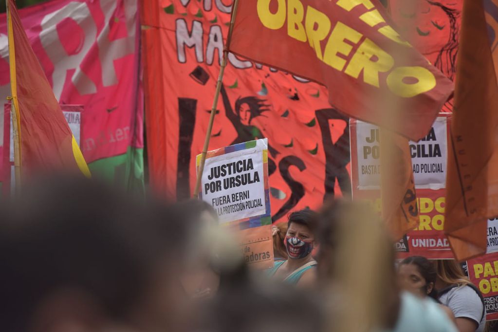 En Córdoba marchan pidiendo justicia por Úrsula Bahillo. (Foto: Facundo Luque)