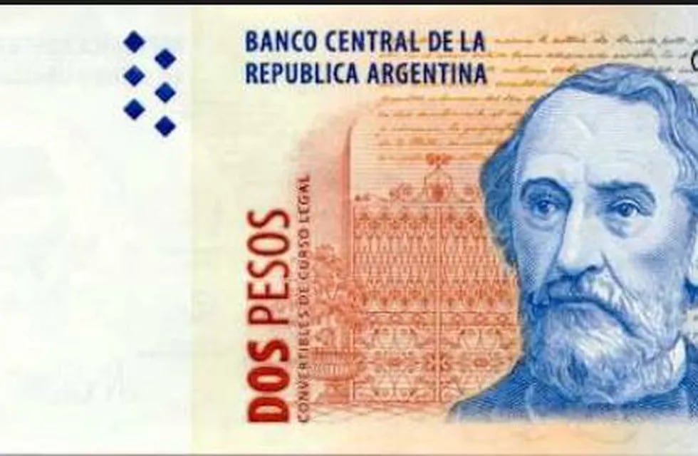 Sacarán de circulación los billetes de dos pesos