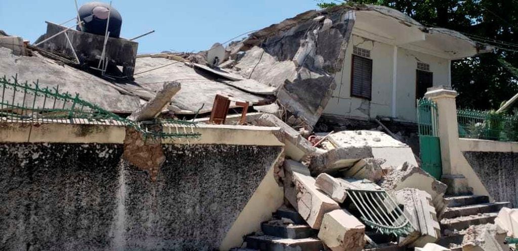 Haití. Un sismo tuvo lugar este sábado (AP).