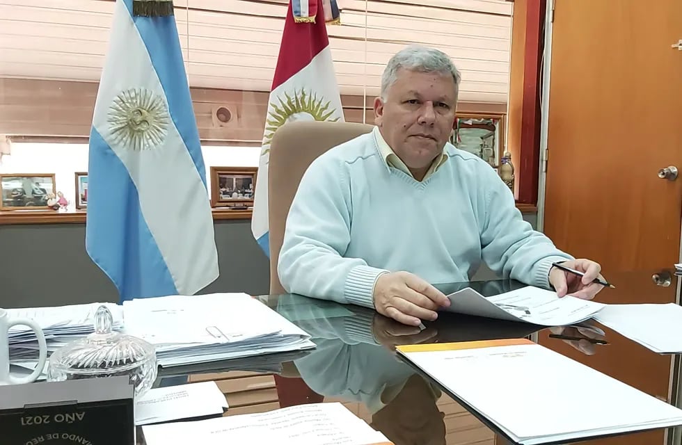 Gustavo Benedetti intendente de Arroyito