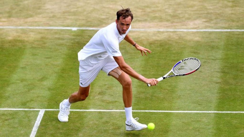 Daniil Medvedev no podrá jugar este año el Grand Slam de Wimbledon.