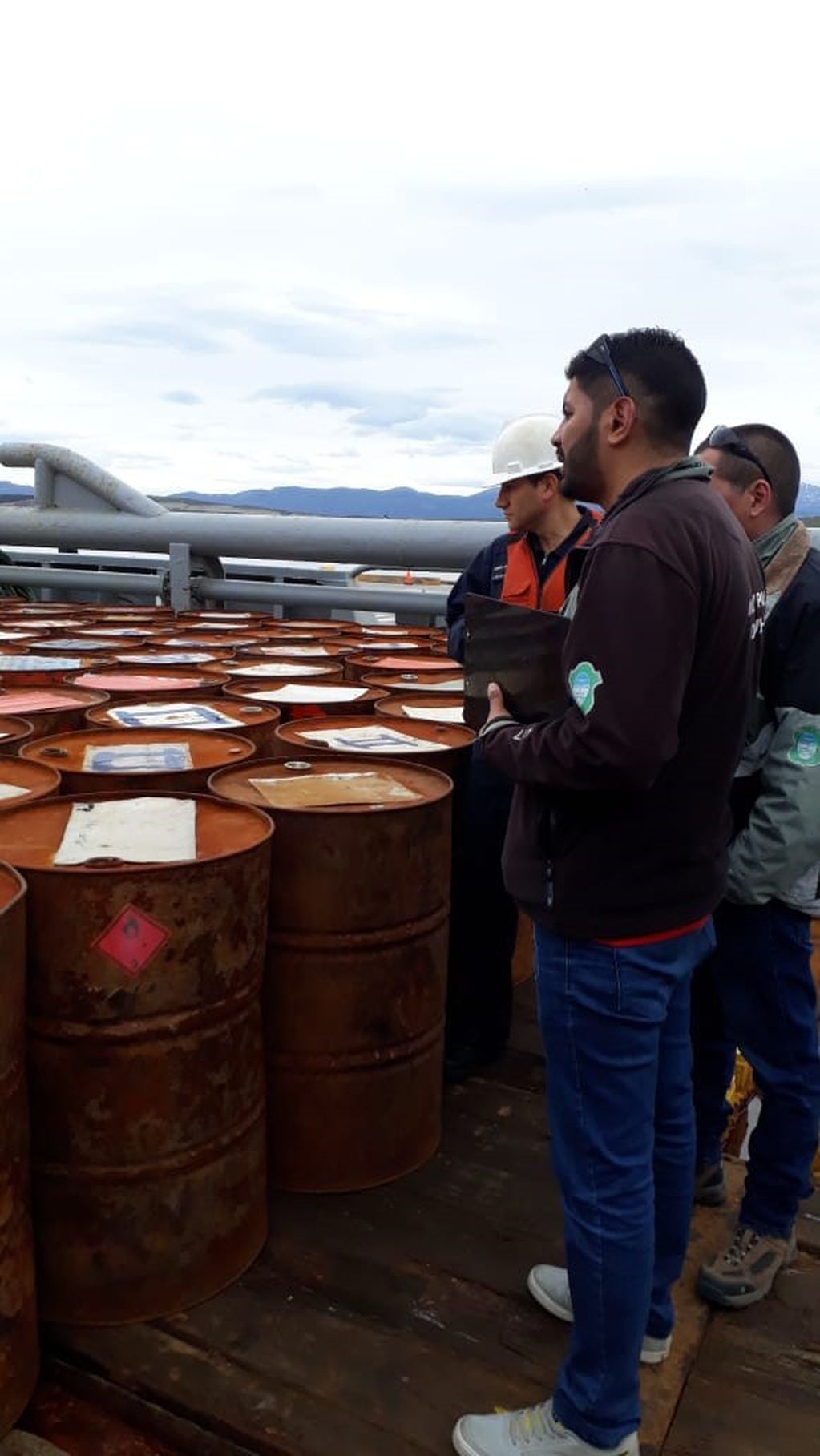 Control de residuos -puerto de Ushuaia