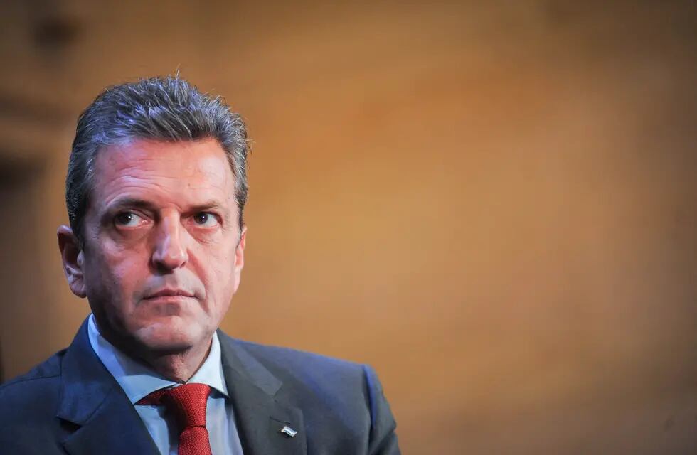 El ministro de Economía y candidato a presidente por el oficialismo, Sergio Massa. Foto: Federico López Claro