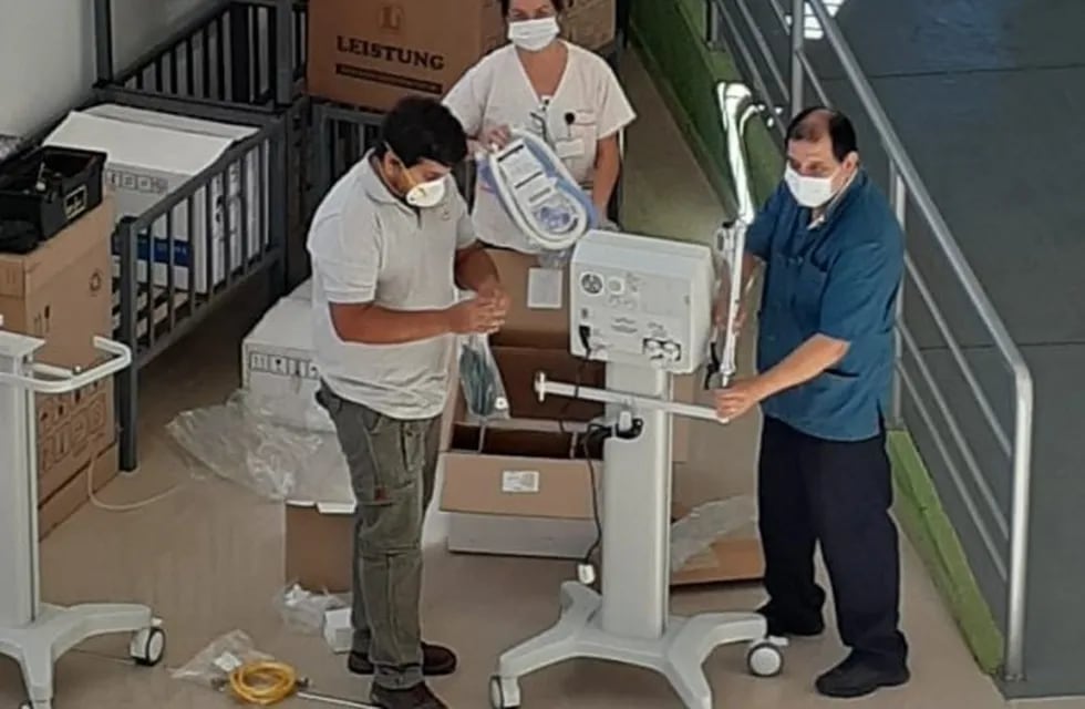 El hospital SAMIC de Eldorado recibió nuevos respiradores