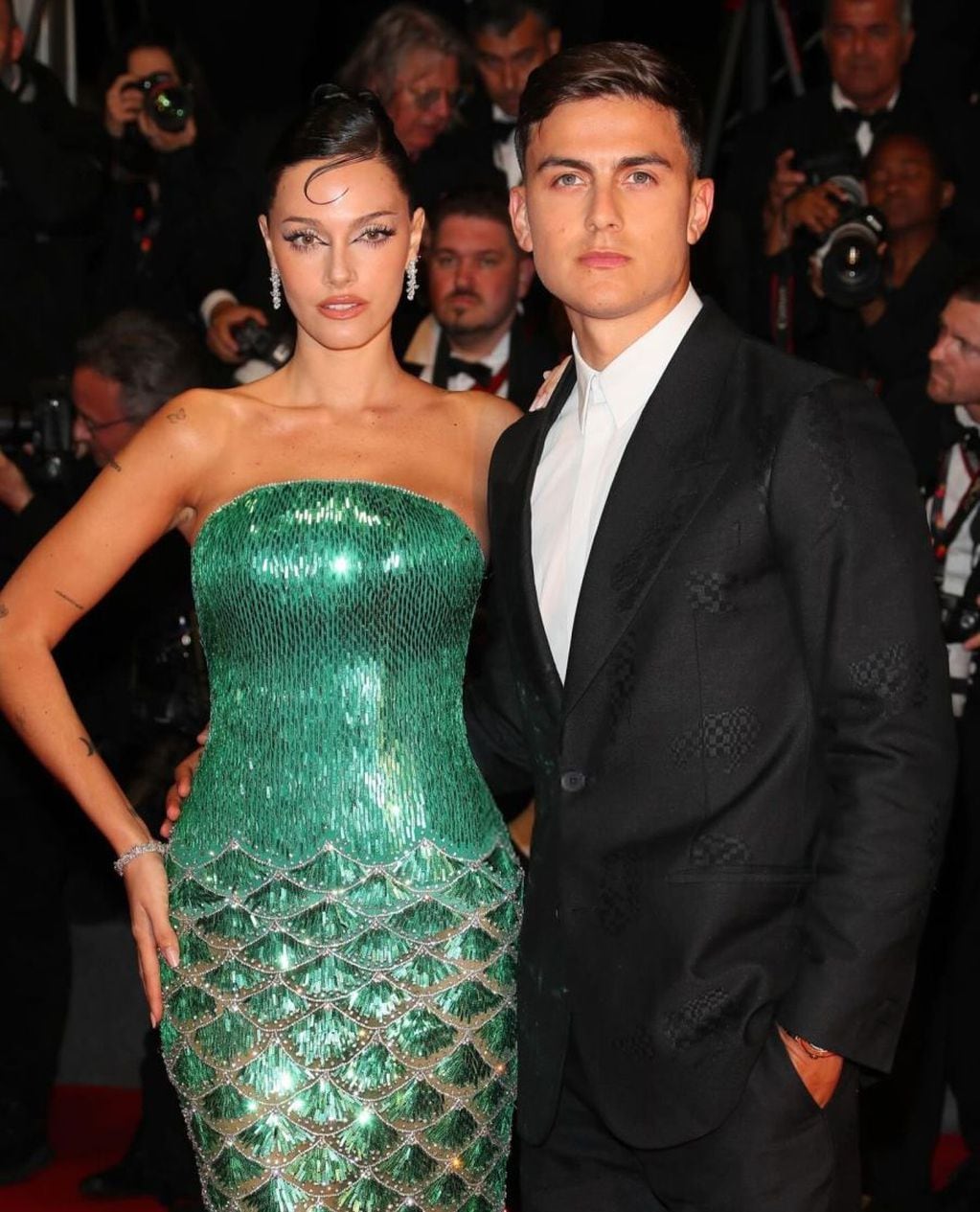 Paulo Dybala y Oriana Sabatini en Cannes 2024. / REDES