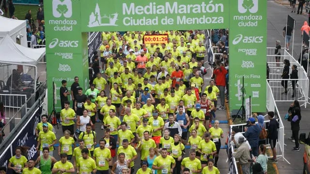 Media Maratón ciudad de Mendoza