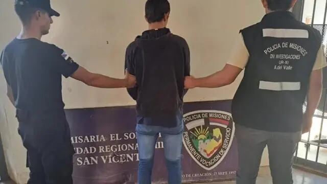 Capturan a un prófugo que se había fugado de la comisaría de Aristóbulo del Valle