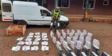 San Ignacio: Gendarmería incautó 2.000 paquetes de cigarrillos ilegales