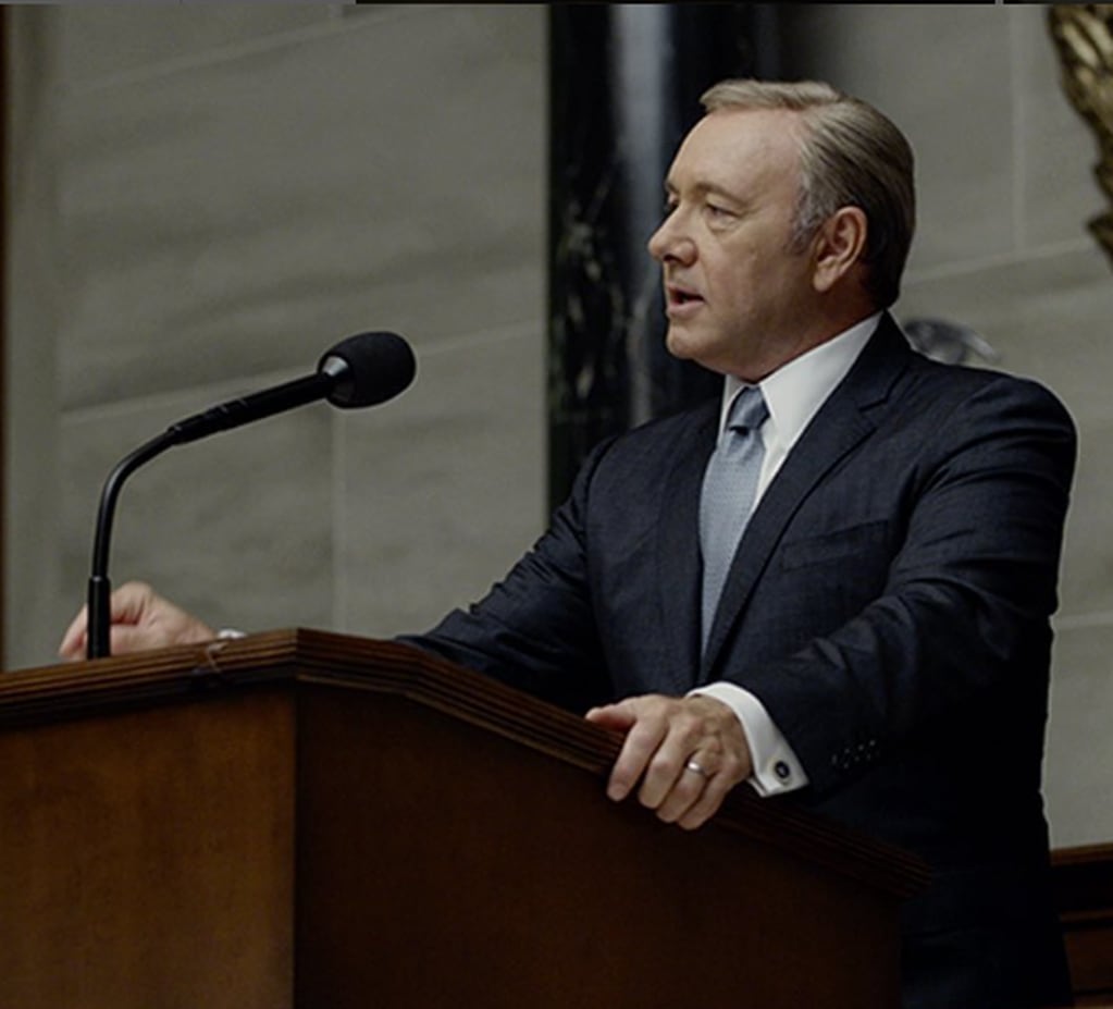Kevin Spacey en "House of Cards"