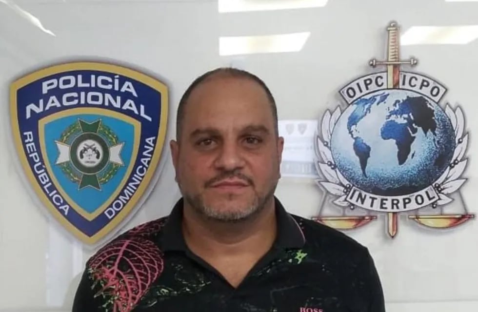 Cositorto cayó preso en Dominicana. Cambiaba de alojamiento de manera periódica y usaba otros nombres. (Interpol)
