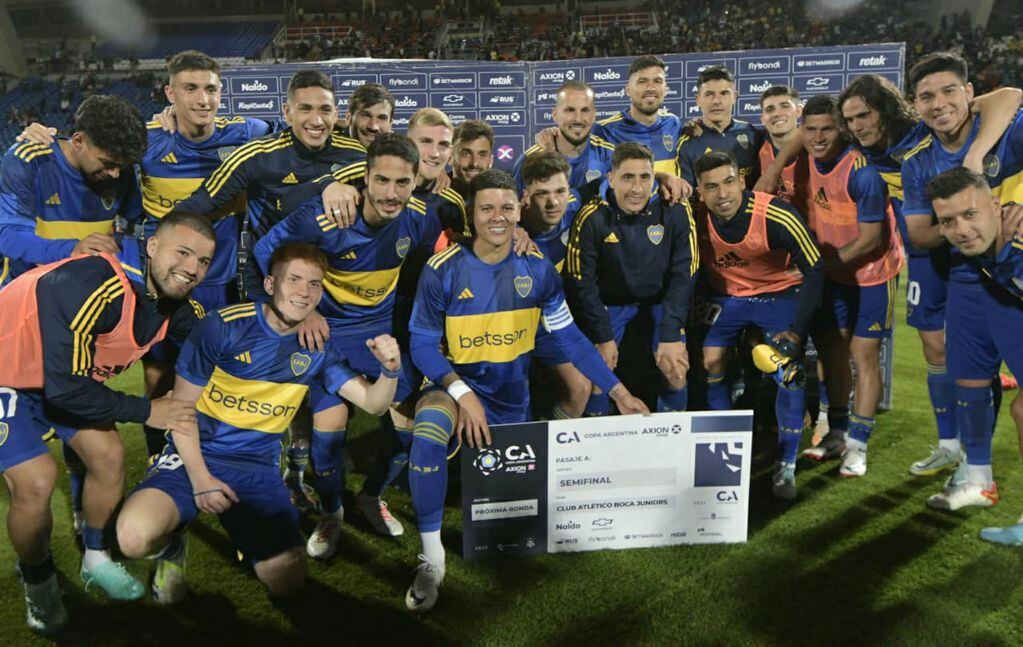 Boca clasificó a las semifinales de la Copa Argentina / Orlando Pelichotti.