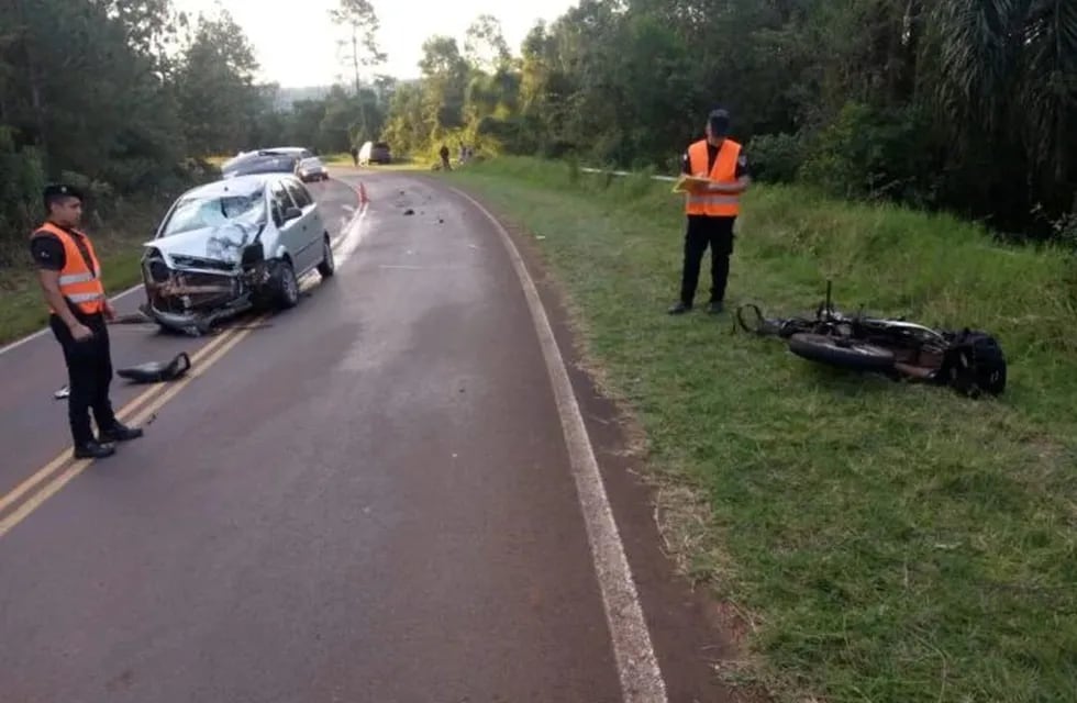 Fatal accidente de tránsito en Alba Pose se cobra la vida de un motociclista.