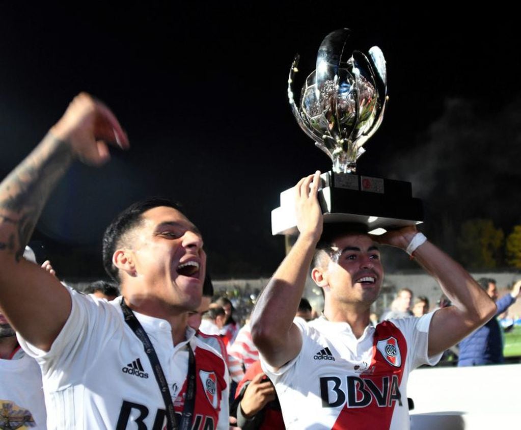 Las mejores fotos de la final de la Supercopa Argentina. Foto: AFP.