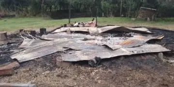 Puerto Esperanza: sexagenario falleció tras incendio en su vivienda